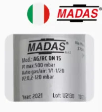 MADAS 감압밸브 RC052 DN32 RC062 DN40 RCS06 RG/2MC DN50 RG/2MCS DN65 AG/RC DN15