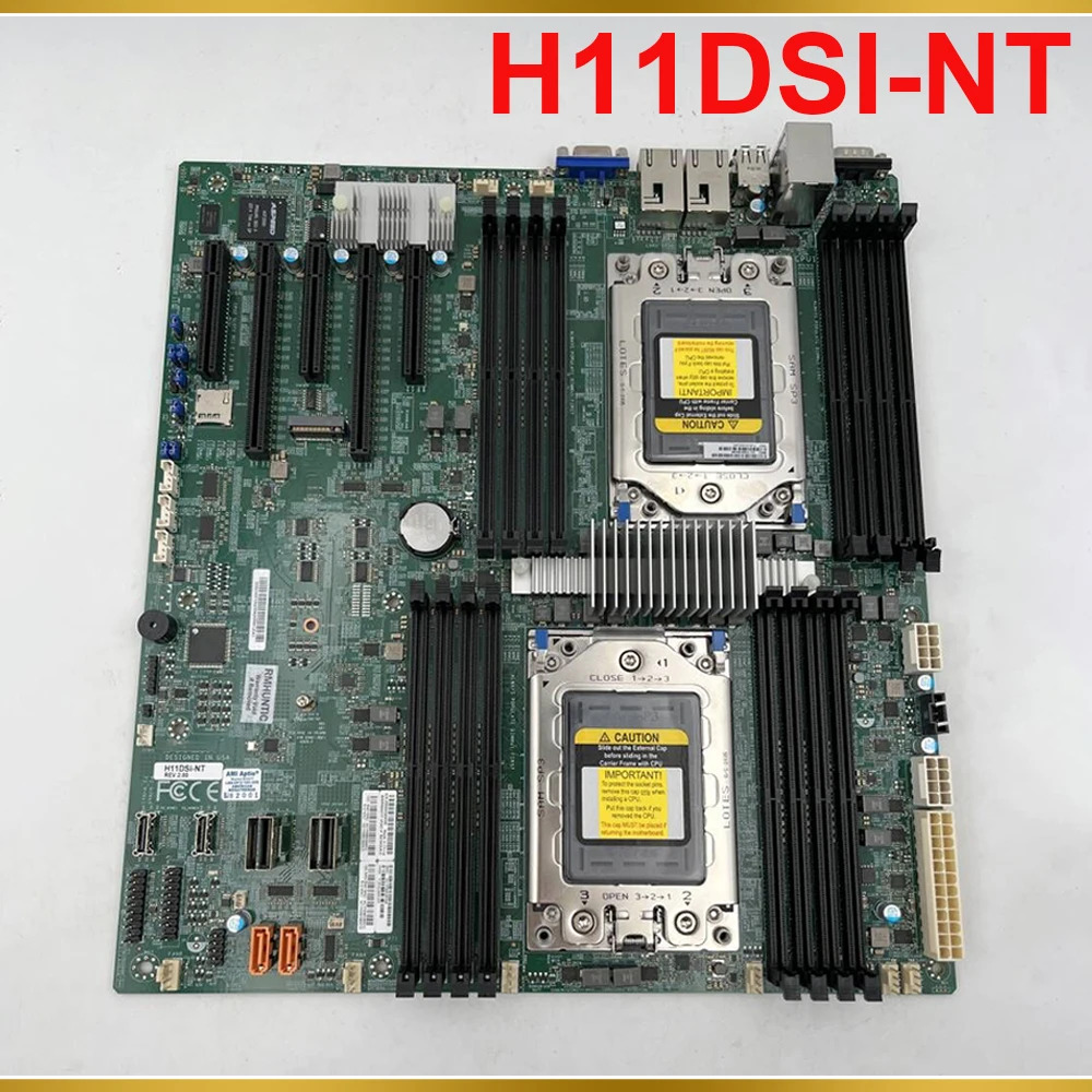 7001/7002 시리즈 프로세서Supermicro 마더보드내부 NVMe 포트PCI-E 3.0 x4 H11DSi-NT
