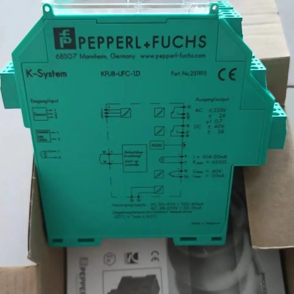 Pepperl Fuchs KFU8-UFC-1.D 신호 차단기 안전 신