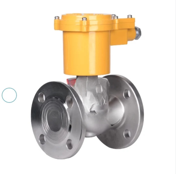 솔레노이드 밸브 ZBSF - 1-2-3 K 220  C 1.6MPA DN25 플랜지형 스테인레스 스틸 JLB