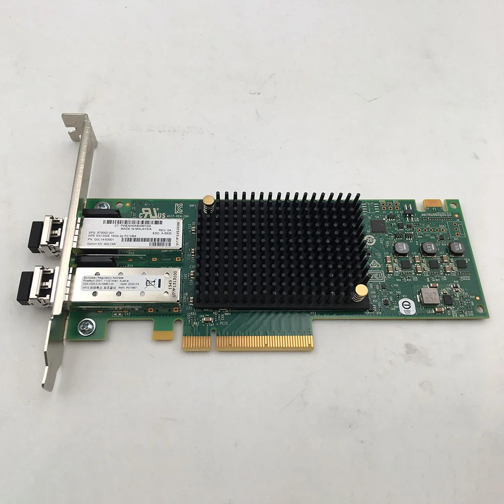 hp호환E경우 870002 -001 A-5835 Q0L14A SN1200E 16Gb 2P FC HBA 카드