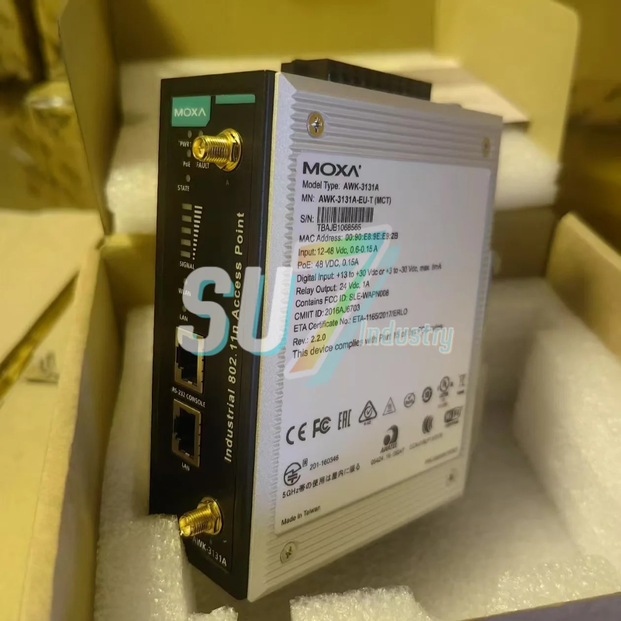 무선 이더넷 브리지 AWK-3131A-EU-T 새