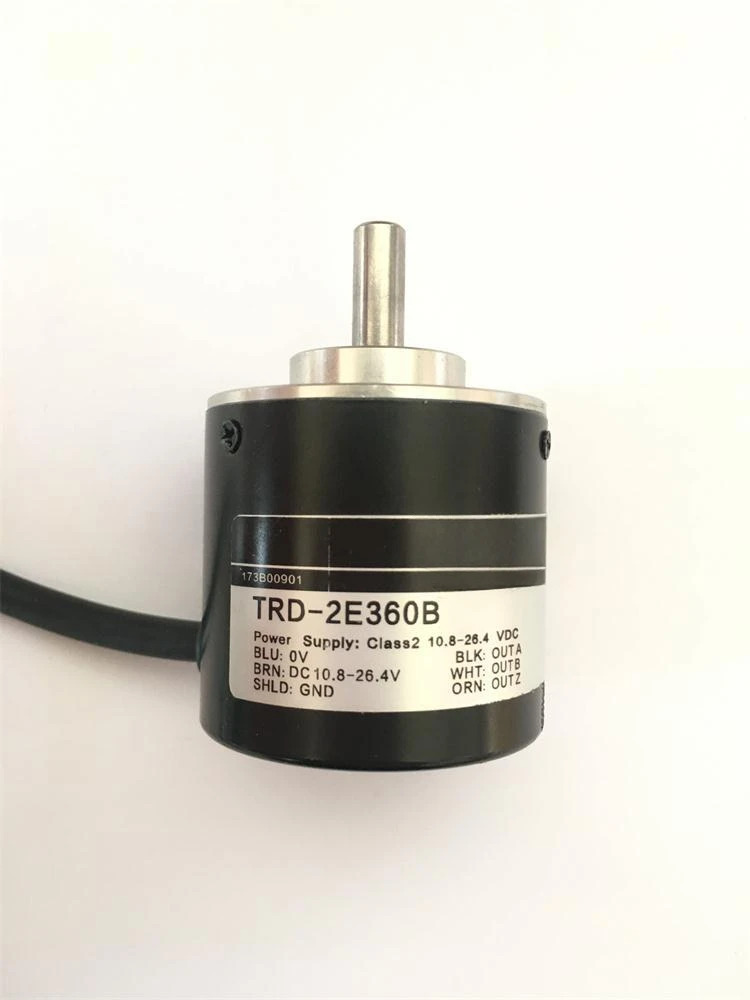 TRD-2E360B 로터리 엔코더 솔리드 샤프트 6mm 360 와이어