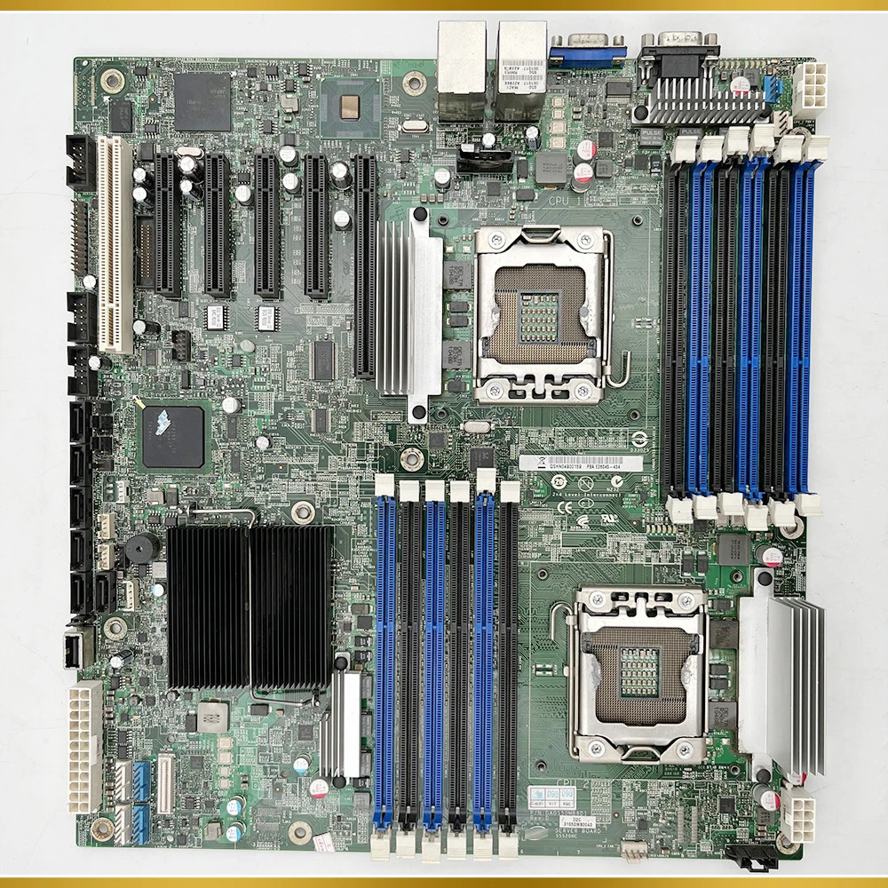 X5650 X5670 서버 마더보드 LGA 1366 X58 DDR3 지원 5500 시리즈 프로세서 S5520HC