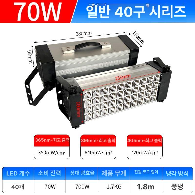 젤네일 UV LED 하이브리드 램프 고출력 경화 조명기 네일아트 드라이기 큐어 건조 매니큐어 살롱용 - 상세 이미지 5