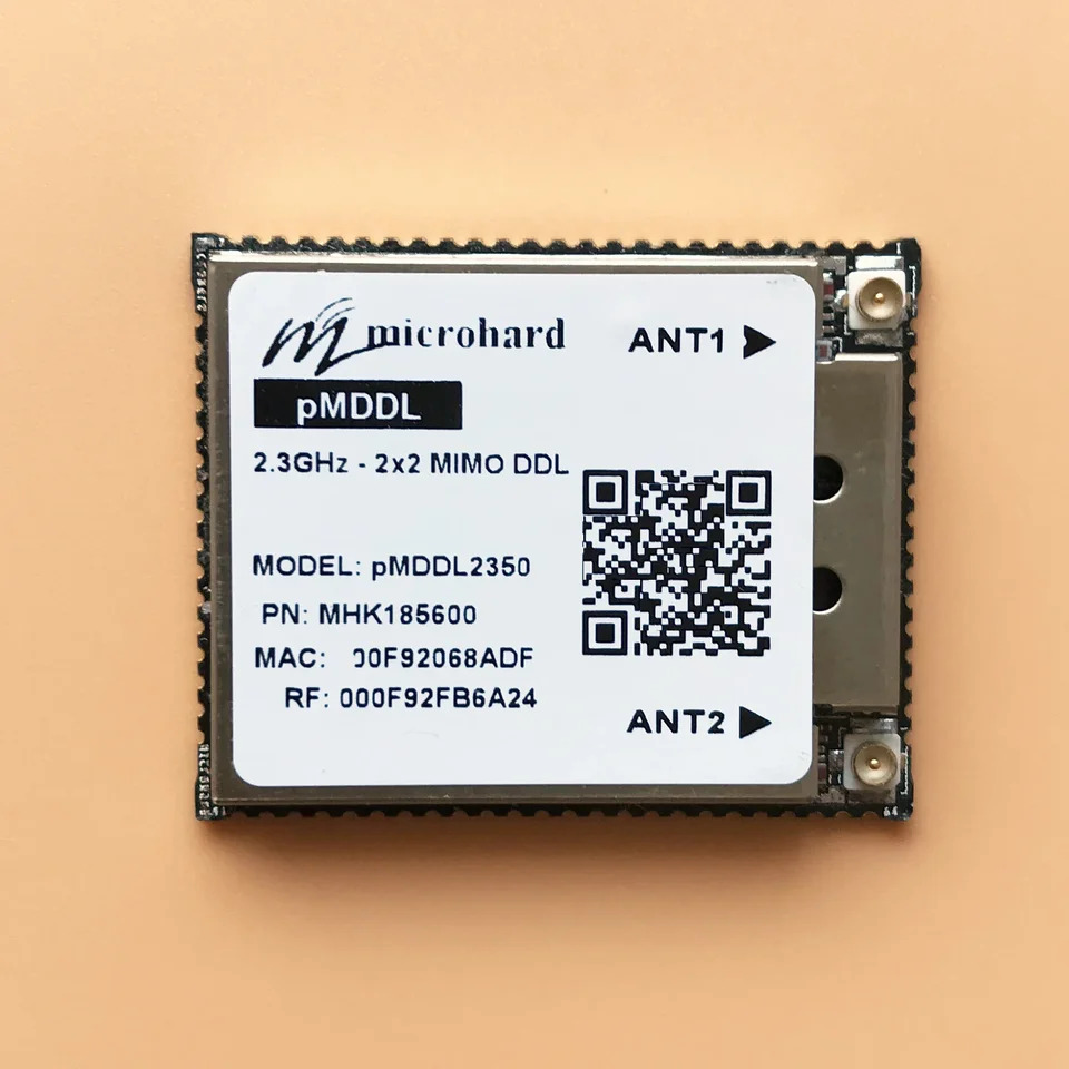 Microhard 네트워크 포트 카메라 직렬 데이터 변속기 통합 무선 모듈 MHK185600 PMDDL2350