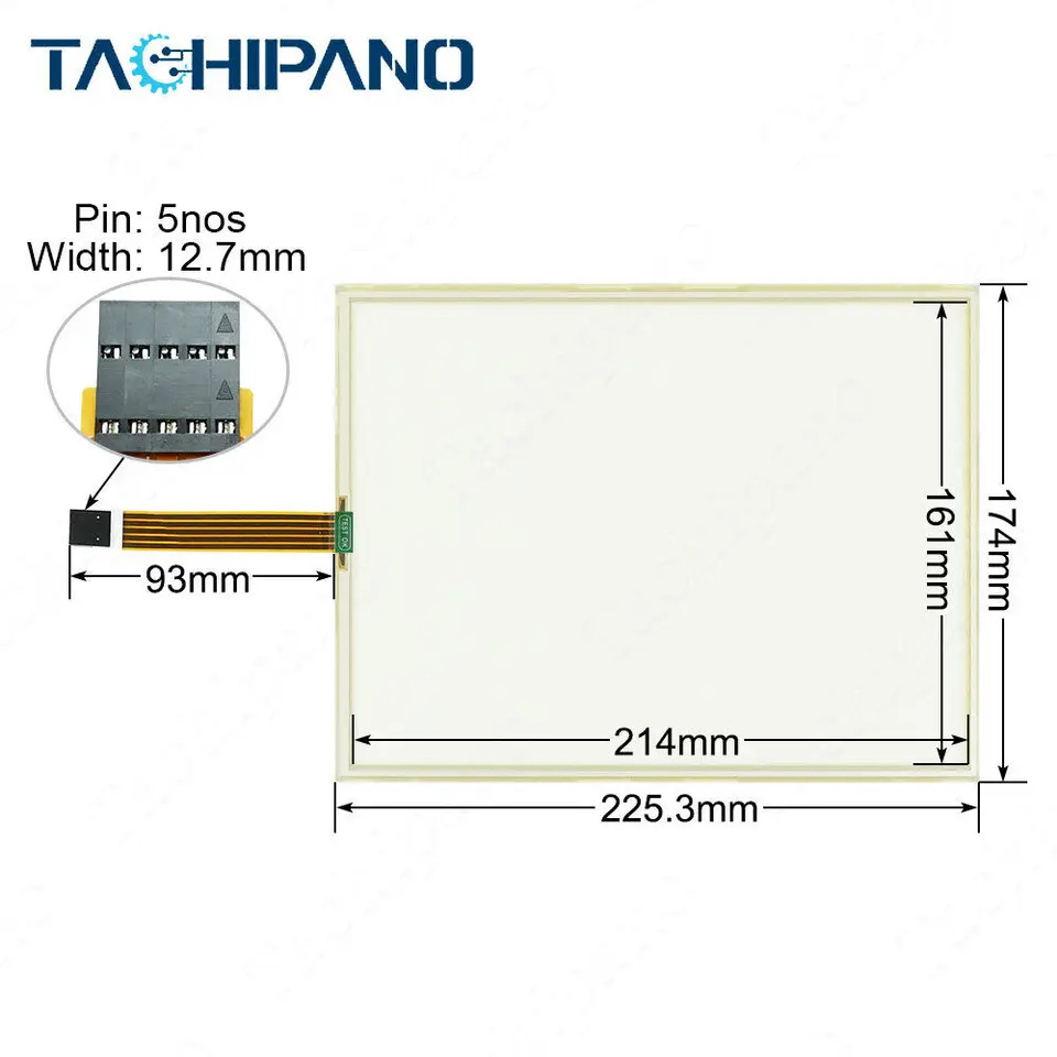 AMT-28200 패널 유리터치 스크린 AMT28200 AMT 28200