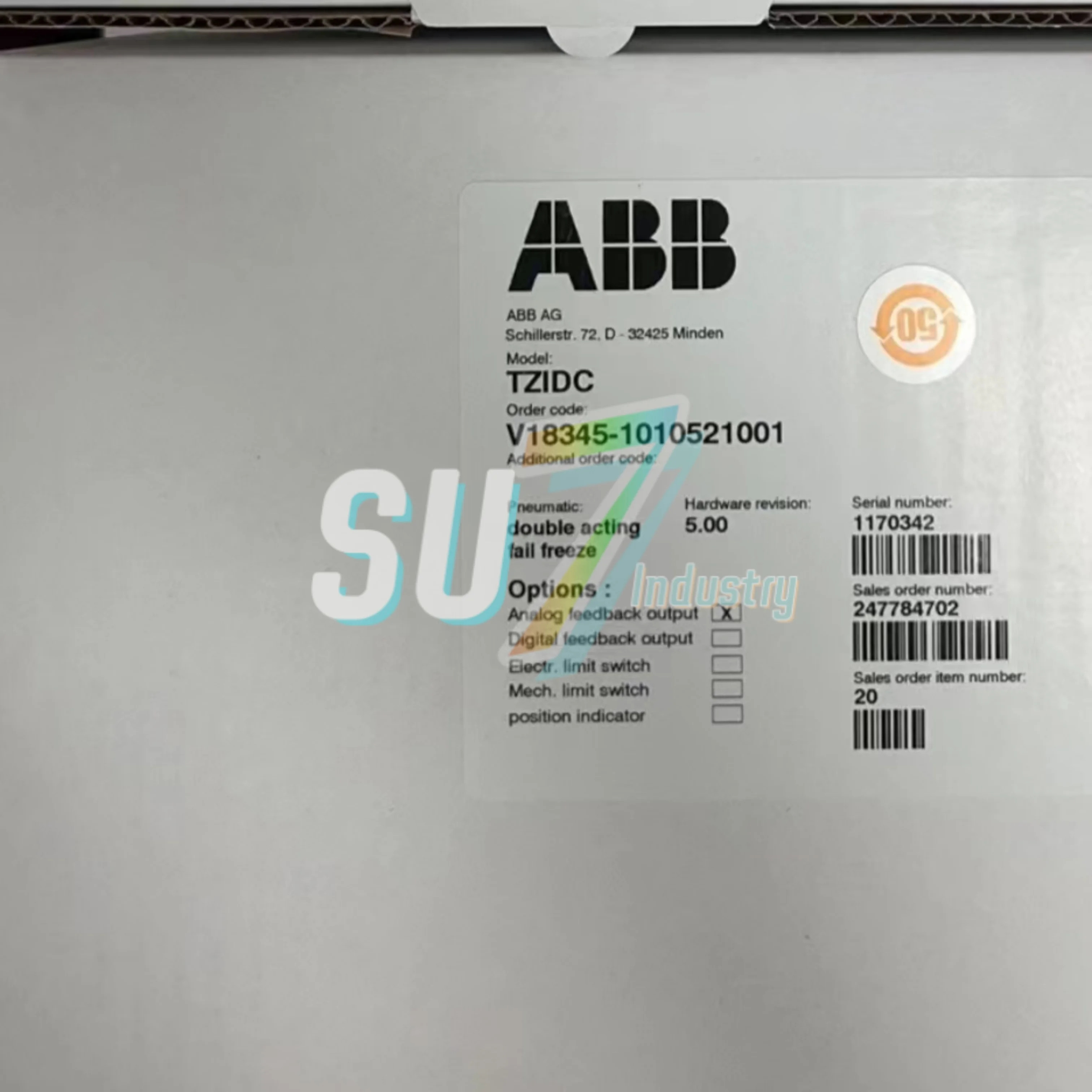 포지셔너 신규 입고 V18345-1010521001 TZID-C
