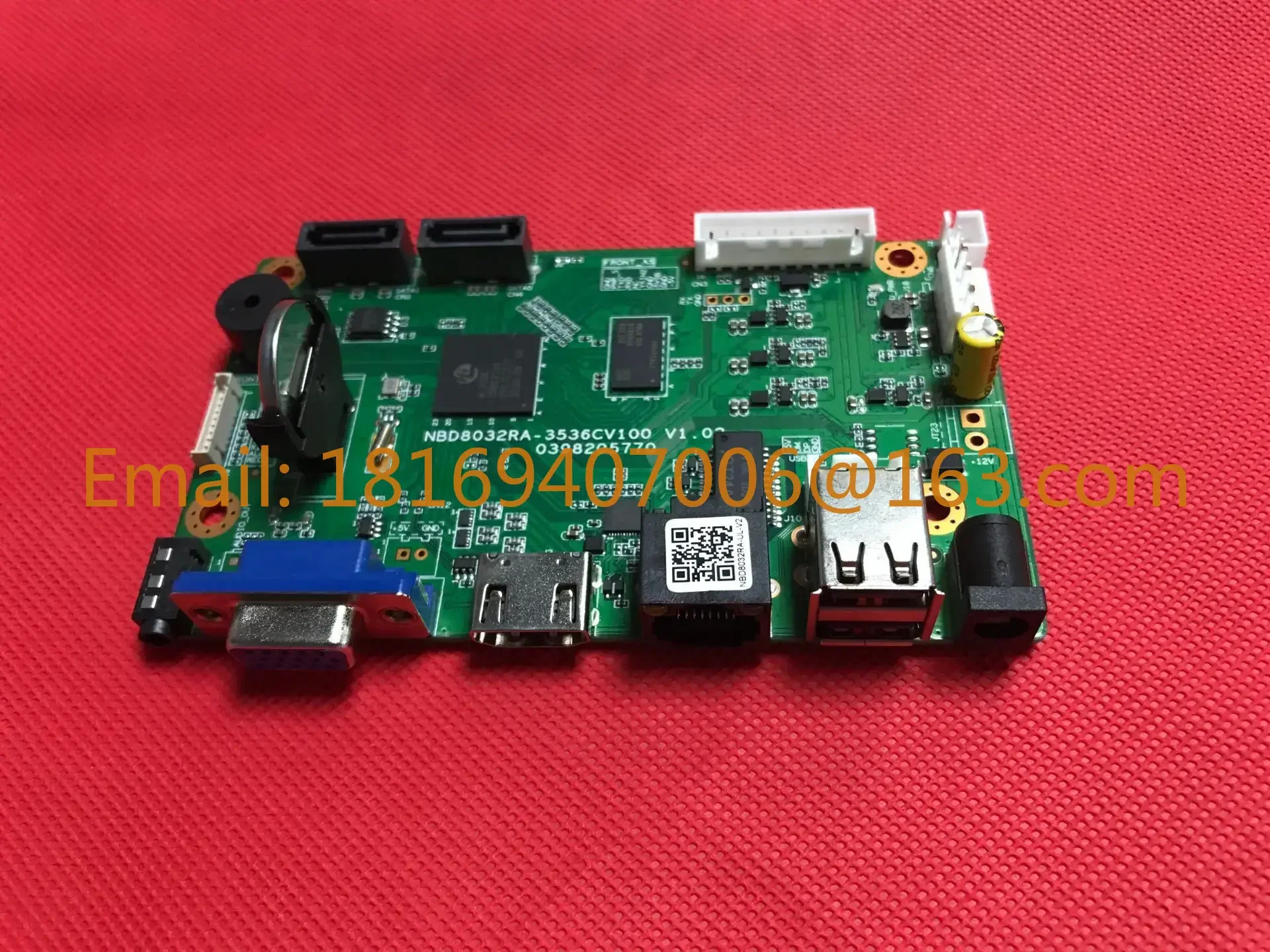 NBD8032RA-UL-V2 네트워크 NVR 메보드 H.265 32 웨이 4K32 500 보드