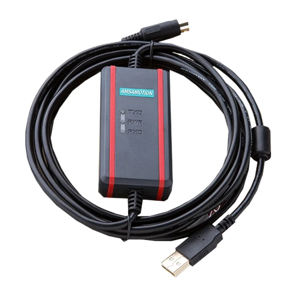Inovance H0U H1U H2U 시리즈 PLC 프로그래밍 케이블 절연 데이터 다운로드 라인FTDI 칩 USB-H2U
