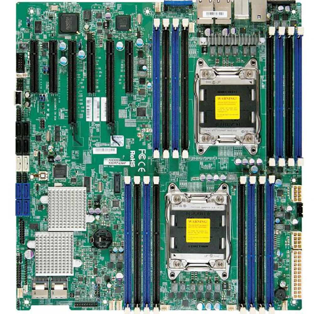 Supermicro 서버 마더보드 E5-2600 군 ECC LGA2011 DDR3 8x SATA2 2x SATA3 포트 X9DRE-LN4F