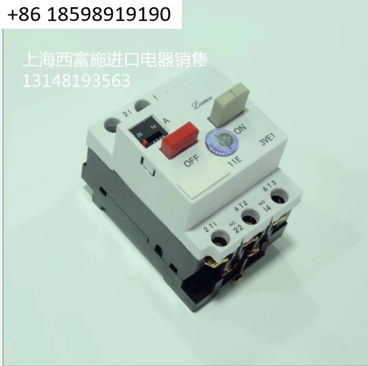 3VE1015-2KU00 4-6.3 A 모터 스위치 보호기 회로차단기 10A