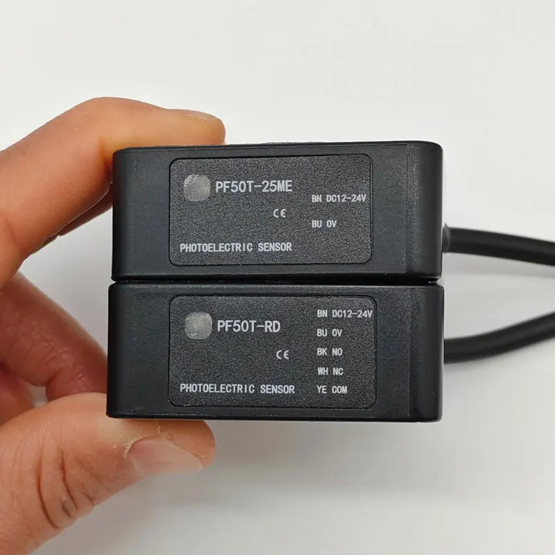 PF50T-RD 리프팅 스태킹 도어 광전스위치 PF50T-25MRD 센서 PF50T-25ME 안티 스매쉬