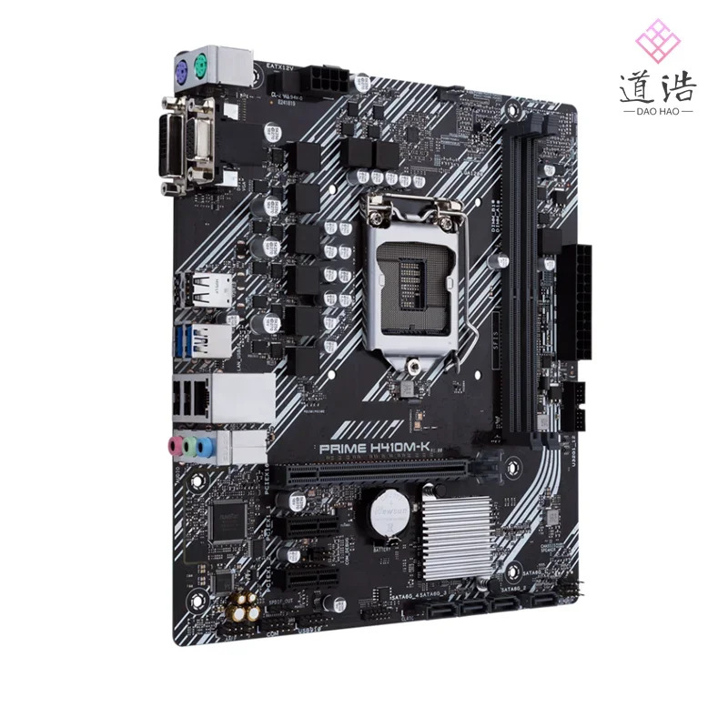 PRIME H410M-K 마더보드64GB LGA 1200 DDR4 마이크로 H410 메인보드 완전 작동 리퍼