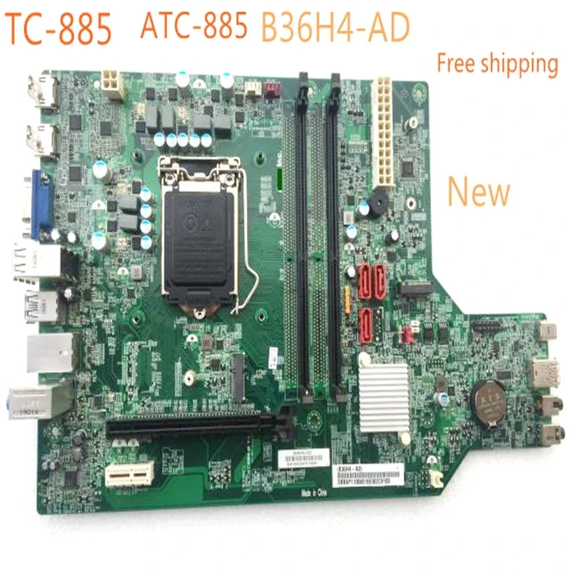 Acer TC885 TC-885 B36H4-AD 마더보드 LGA 1151 DDR4 B360 리퍼 Ok