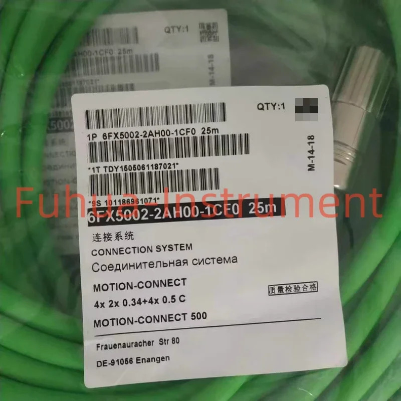 6FX5002-2AH00-1CF0 전원 케이블 25M 신규