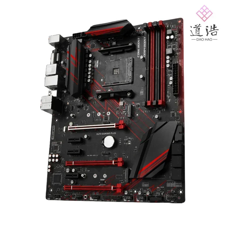 X470 GNG PLUS 마더보드128GB M.2 HDMI 소켓 AM4 DDR4 메인보드 완전 작동 리퍼