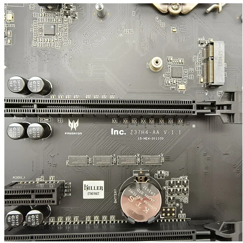 Acer PO9-600 데스크탑 마더보드Z37H4-AA LGA 1151 DDR4 Z370 메인보드 완전 작동 리퍼