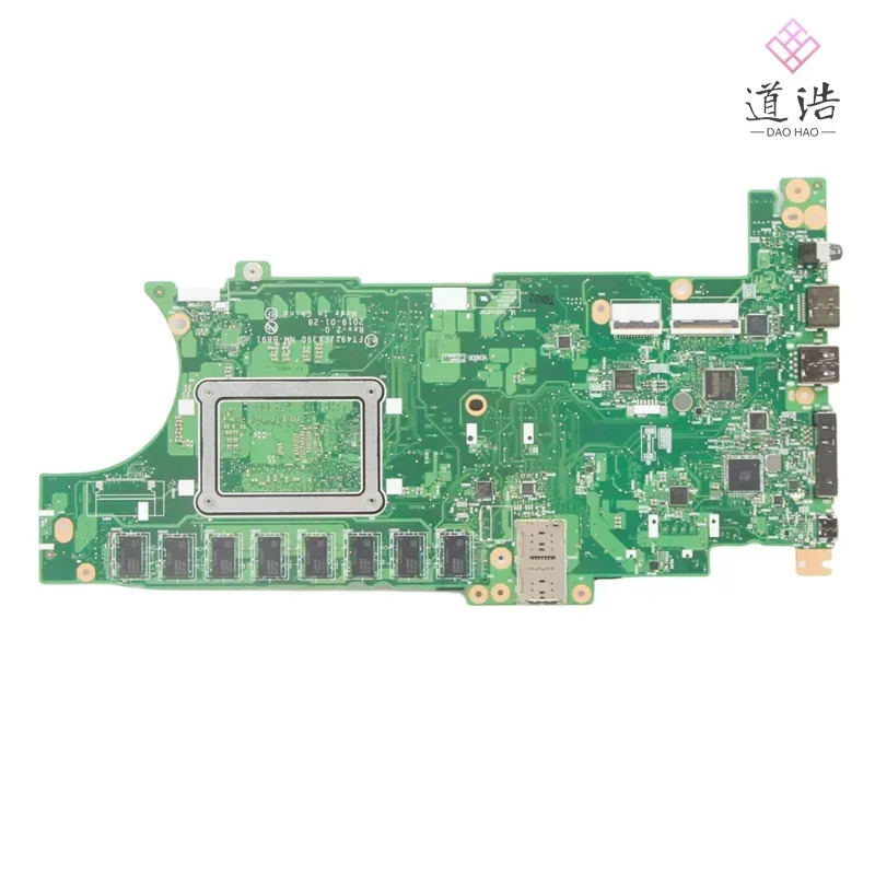 NM-B891 Lenovo호환 Thinkpad X390 T490s 노트북 마더보드 FT491/FX390 01HX946 5B21C98831 I7-8665U CPU 16GB-RAM