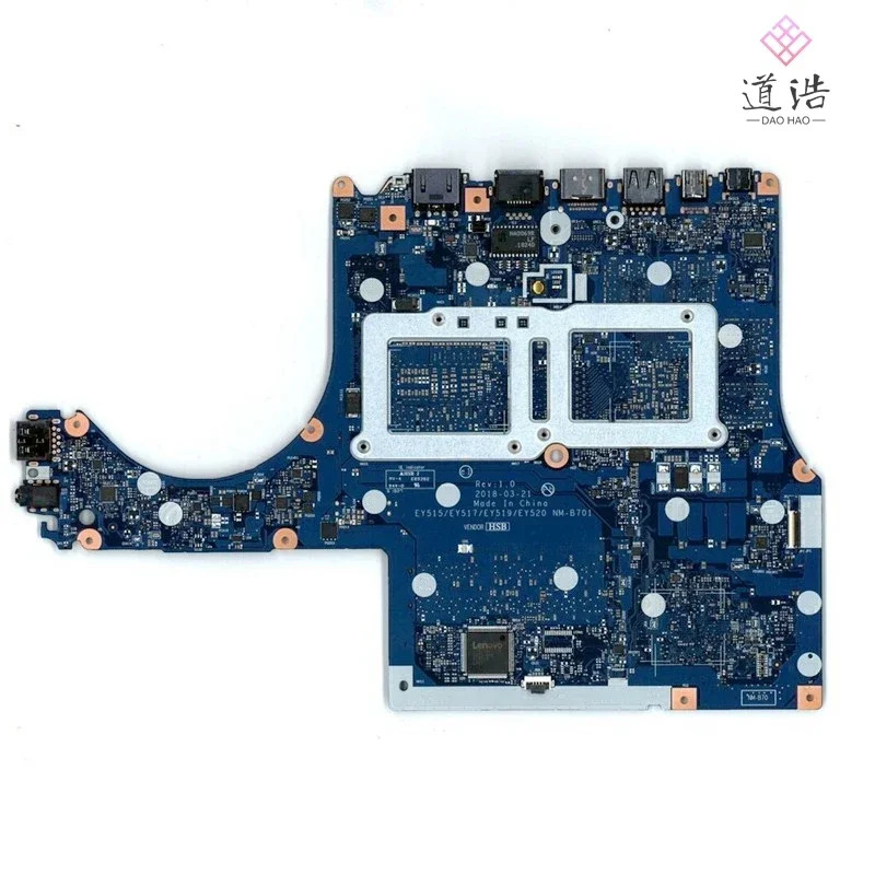 Lenovo호환 Legion Y520-15ICH 노트북 마더보드 NM-B701 I5-8300H CPU GPUX1050 4GB 5B20R40191 DDR4 완전 작동 리퍼