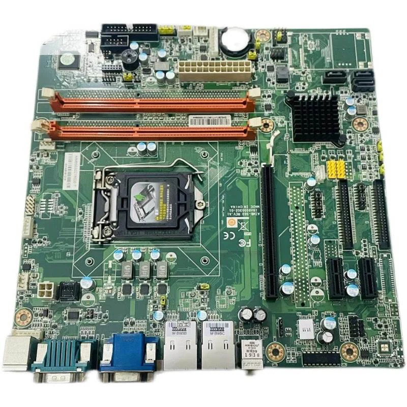 ADVANTECH 듀얼 네트워크 포트 산업제어 마더보드 AIMB-503 REV.A2 AIMB-503A2원본
