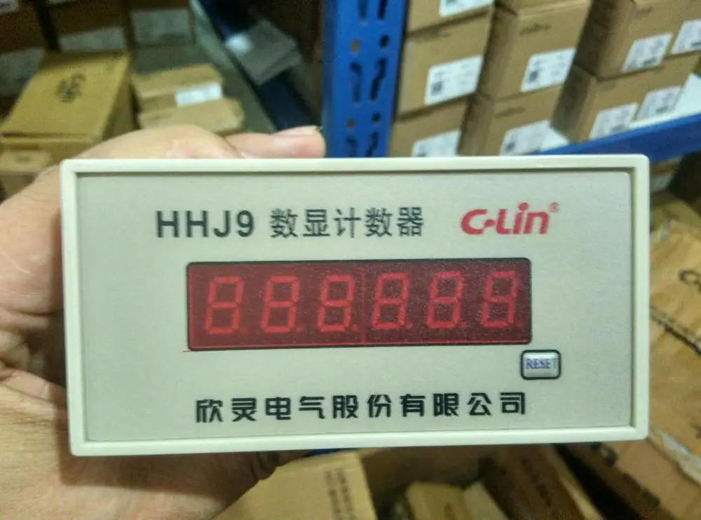 C-lin 6 자리 카운터 릴레이 HHJ9 는 정상 개방 접촉그룹