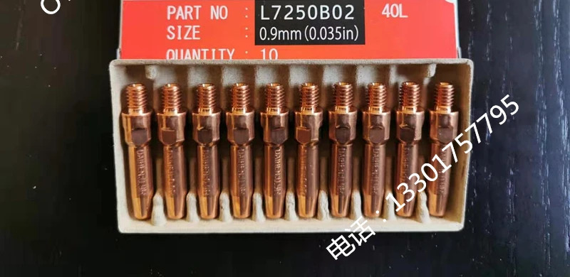 40 긴 전도성 노즐 L7250B01 L7250B02 L7250B03 L7250B04