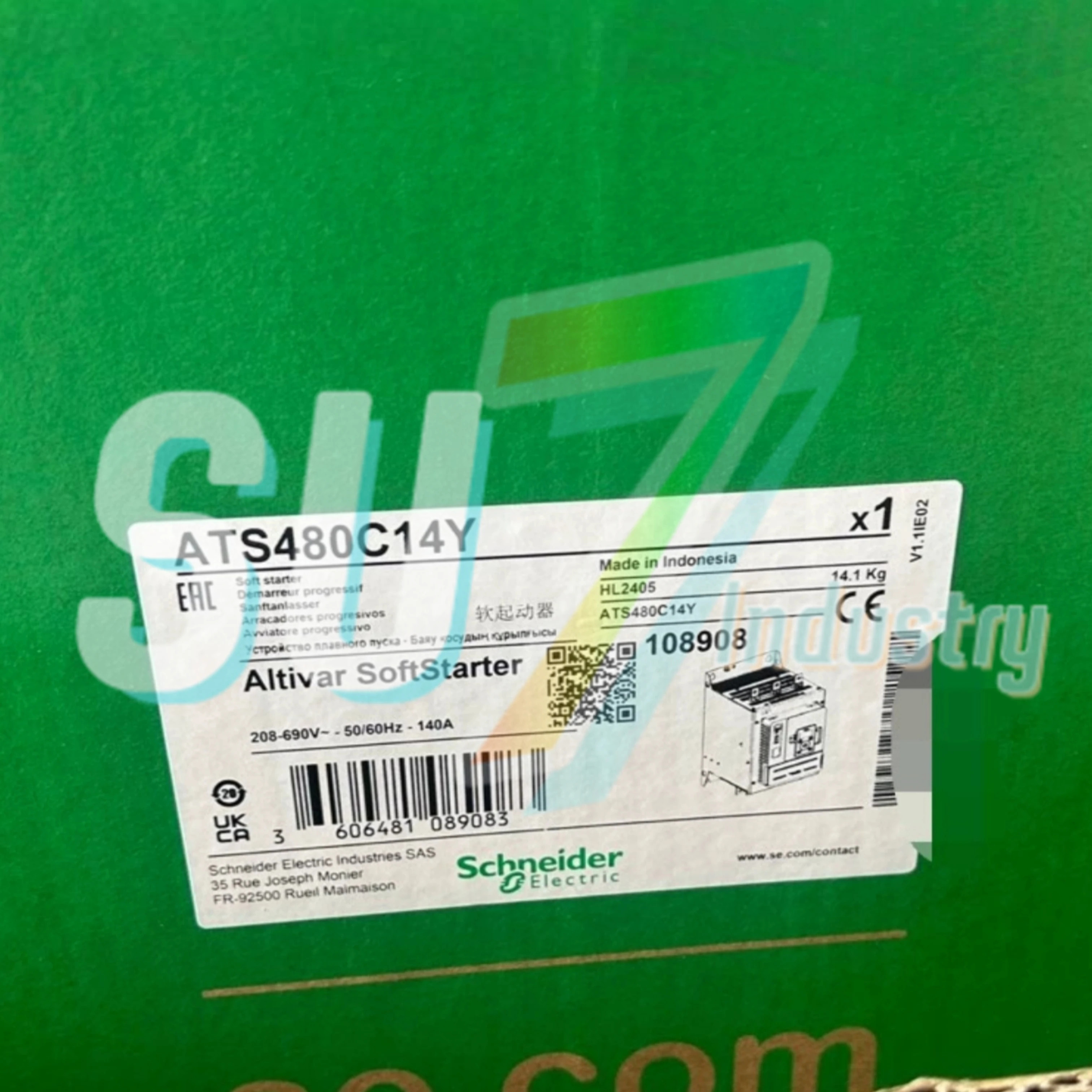 ATS480C14Y ATS480C17Y 소프트 스타터 새