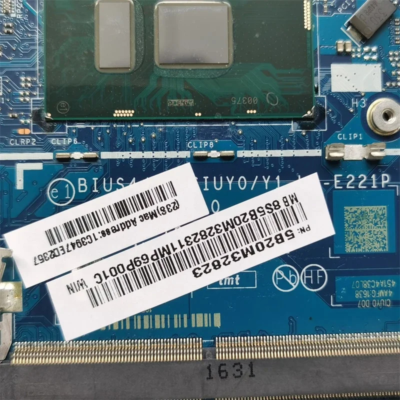 Ideapad 요가 510-14IKB/15IKB 5B20M32823 LA-E221P 메보드용