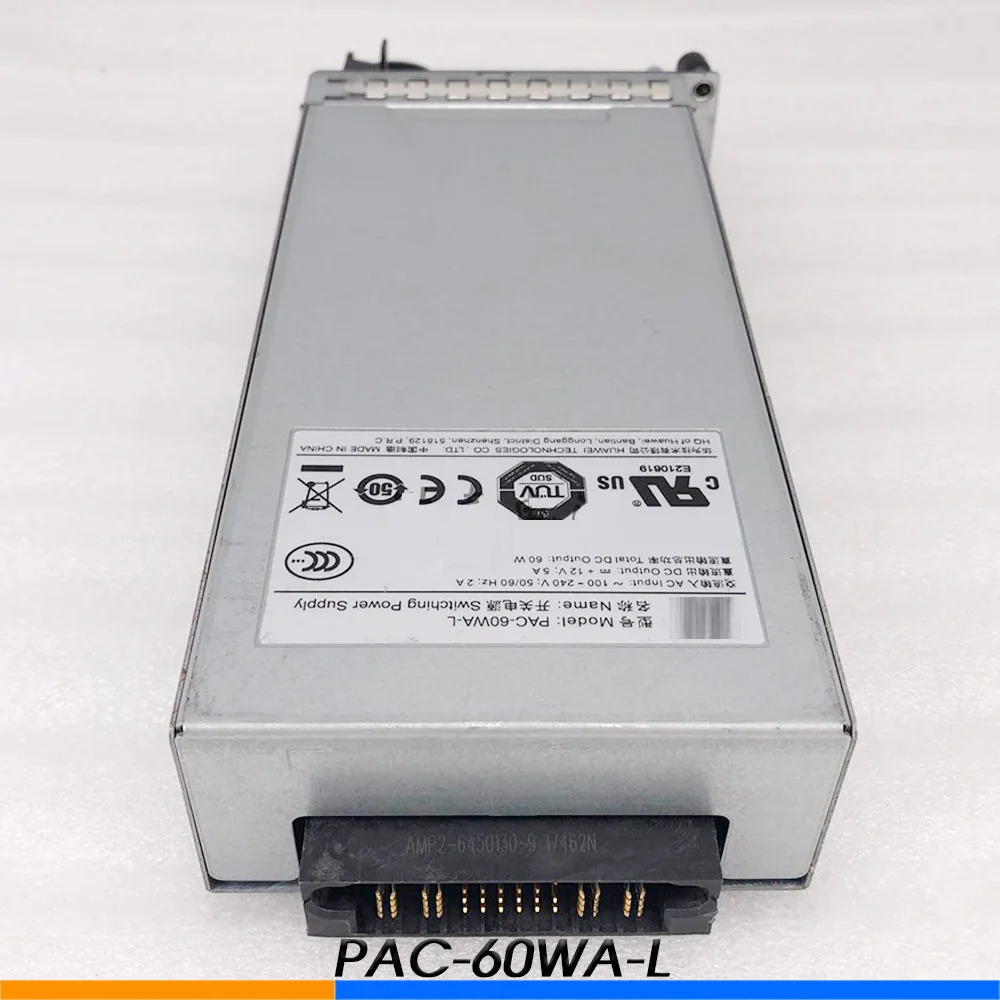 Huawei호환 S1720/S2700/S5700/S6720 시리즈 PAC-60WA-L 60W 리퍼스위치 AC 전원공급장치