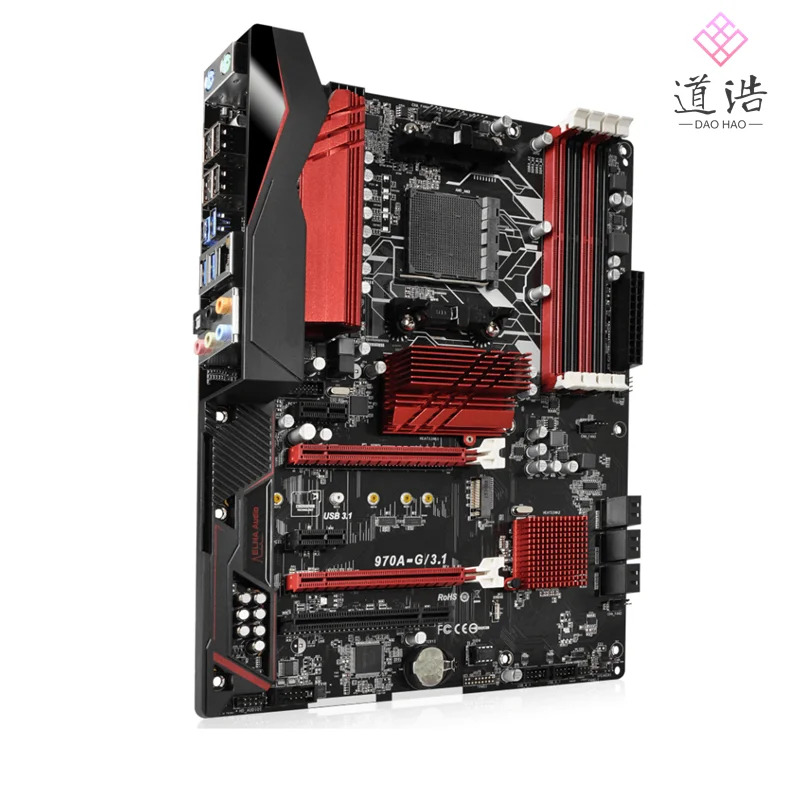 ASRock호환 970A-G/3.1 마더보드 64GB AM3 DDR3 970 메인보드 리퍼 완료