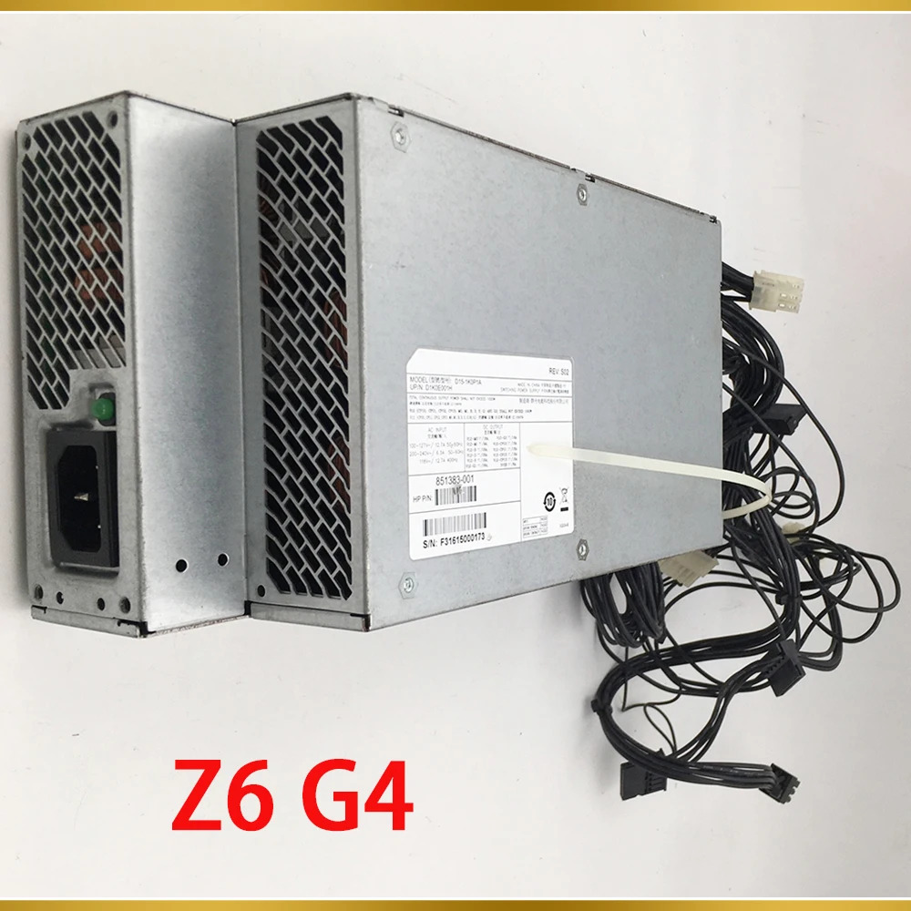 Z6 G4 전원공급장치 D15-1K0P1A 851383-001 1000W