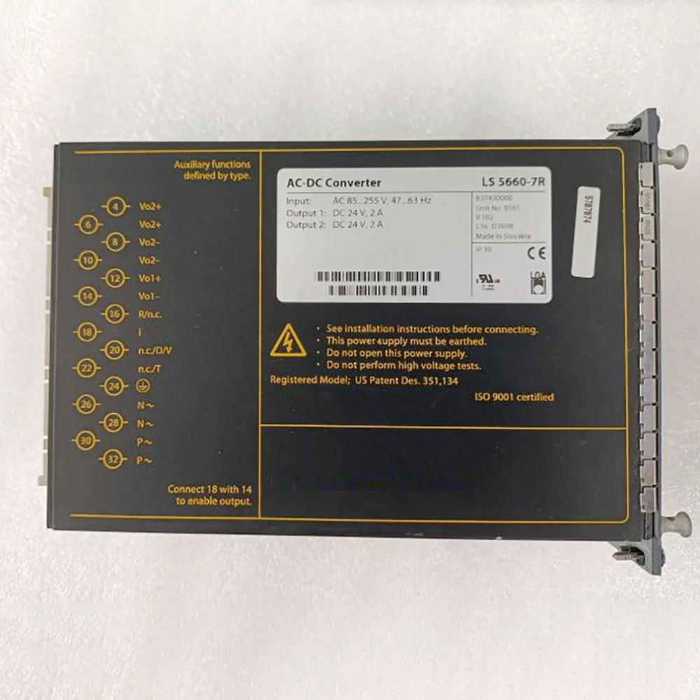 Power-one AC-DC 컨버터장치 전원공급장치 LS5660-7R 2X24V
