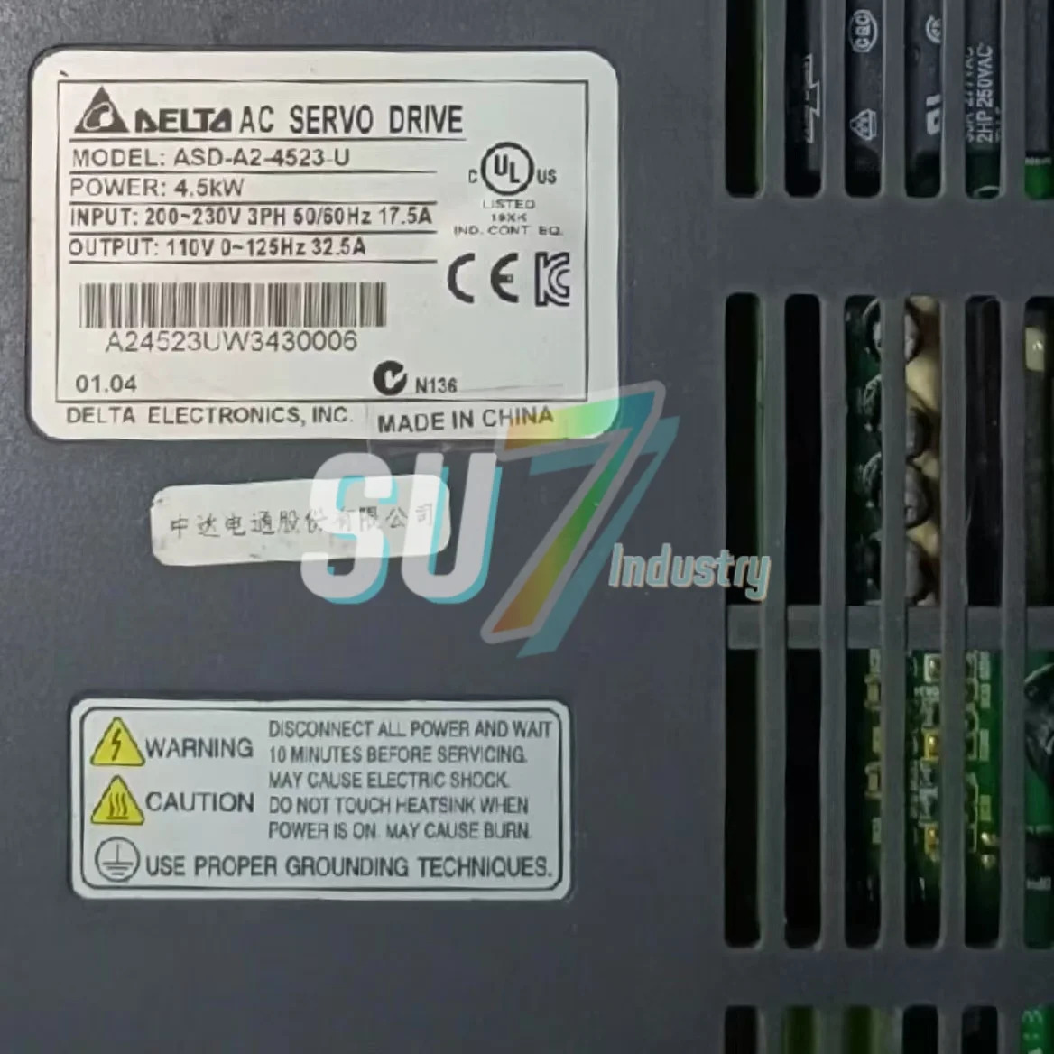 새 서보 드라이버 ASD-A2-4523-L ASD-A2-4523-M ASD-A2-4523-U