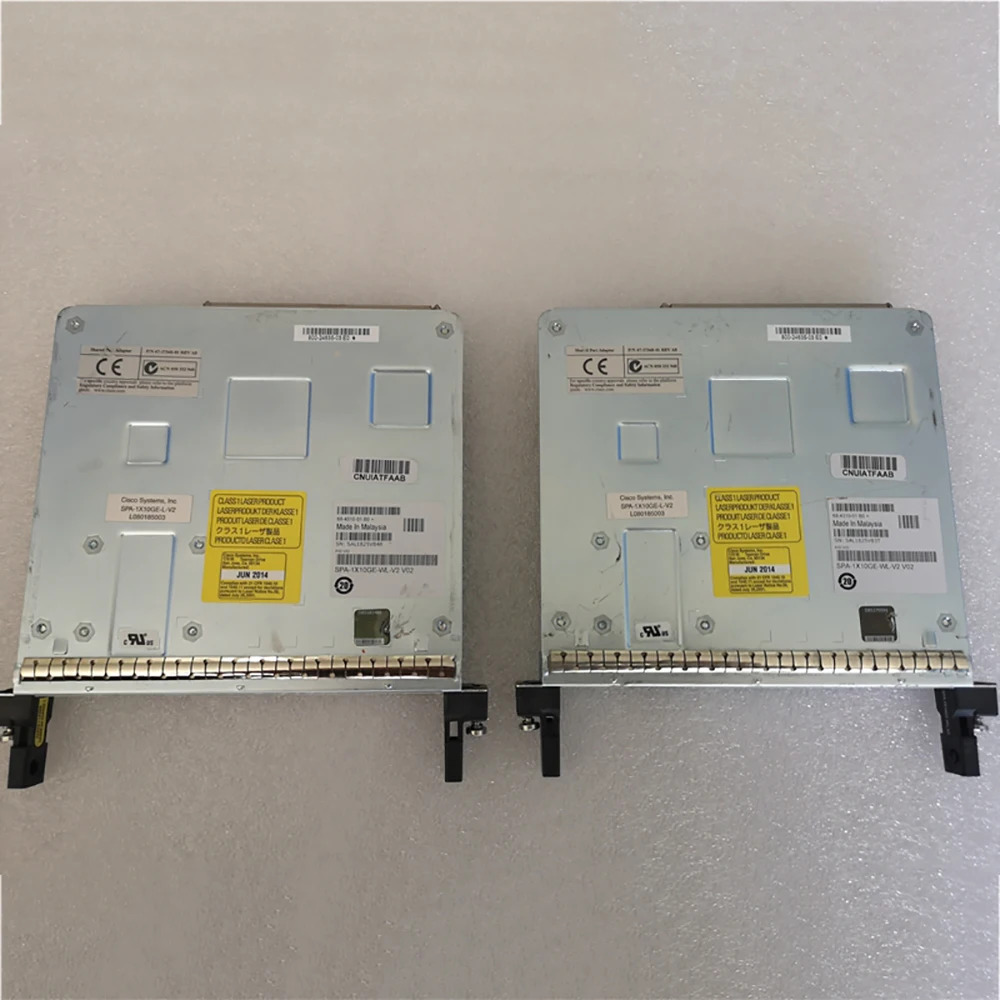 CISCO SPA-1X10GE-L-V2 1포트기가비트 모듈 카드1개