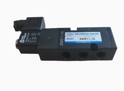 공압 솔레노이드 밸브 모델 2W511-10 2W521-10 2위치 5방향 단일 전제어 DC24V