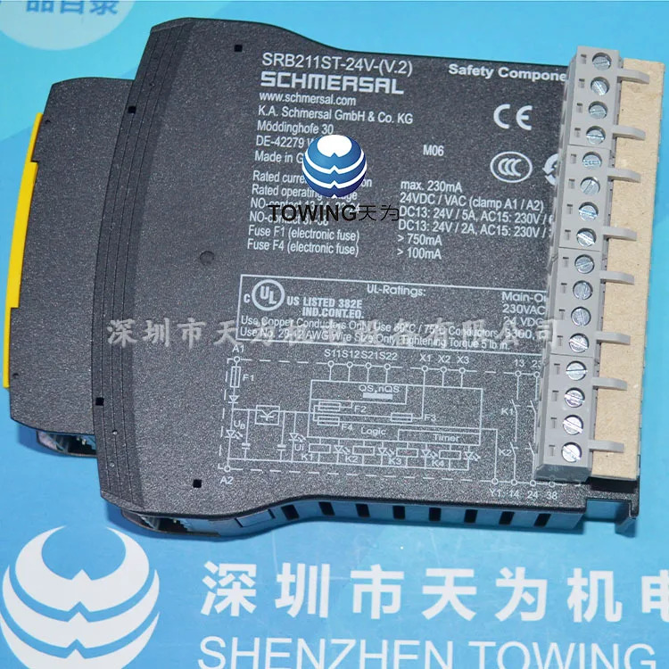 SRB211ST V2 SCHMERSRL 안전 모니터링 모듈 실제 촬영