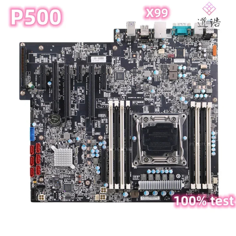 00FC915 Lenovo호환 Thinkstation P500 워크스테이션 마더보드03T6784 00FC857 C612 X99 DDR4 메인보드 완전 작동 리퍼