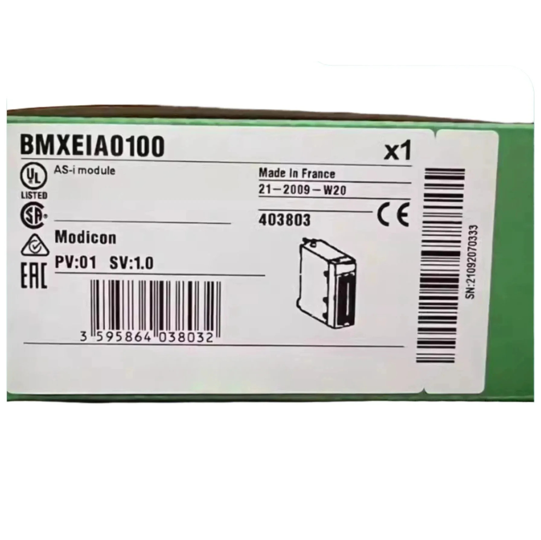 오리지널 BMXEIA0100 TSXSAY1000 통신 모듈 보드