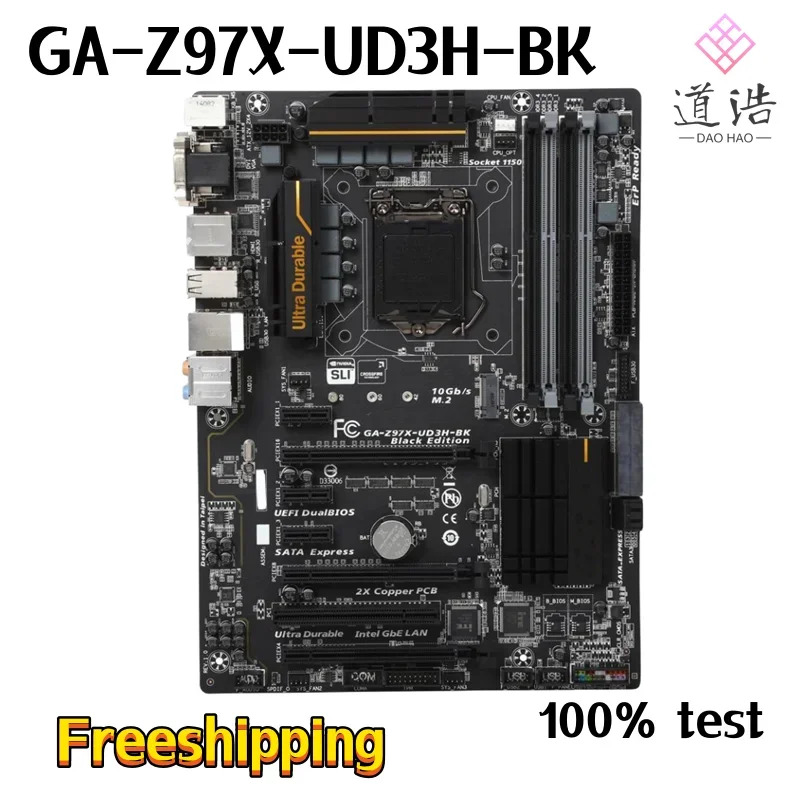GA-Z97X-UD3H-BK 마더보드32GB M.2 LGA 1150 DDR3 Z97 메인보드 완전 작동 리퍼