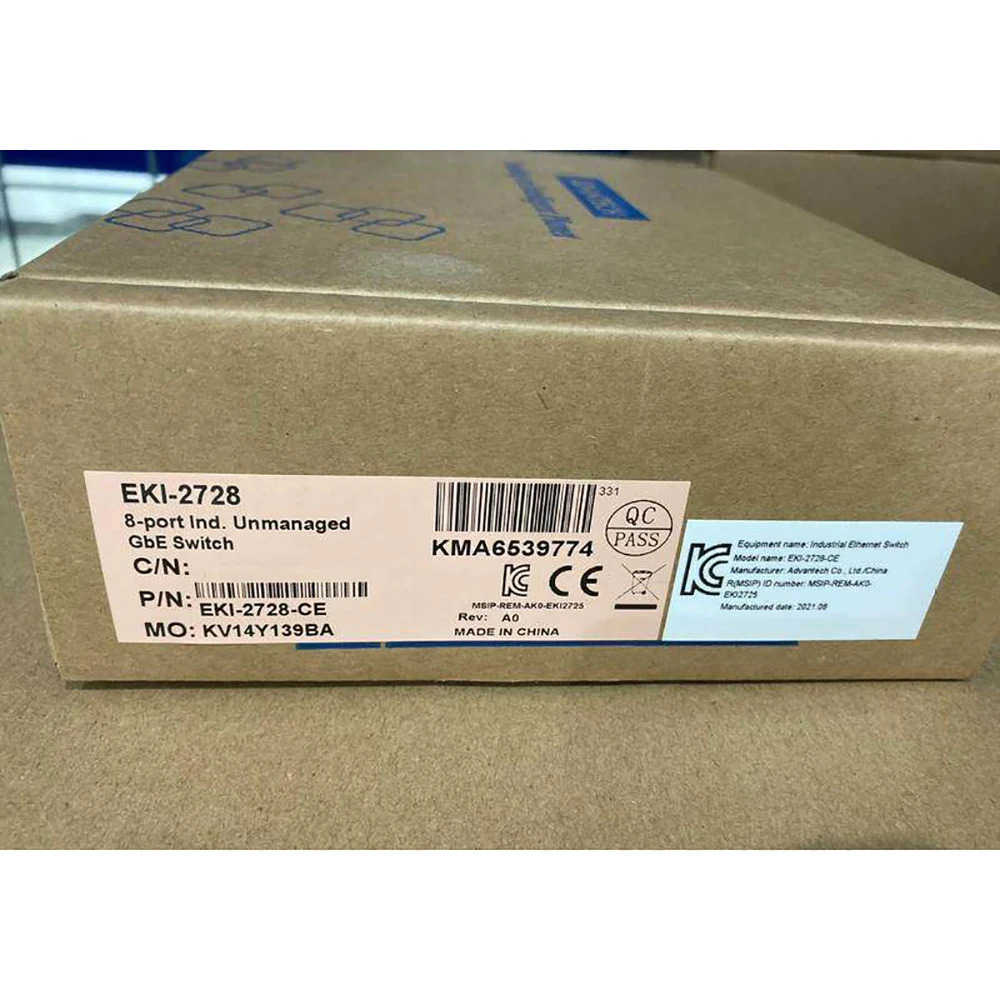어드밴텍 EKI-2728-CE 8포트 기가비트 산업스위치 EKI-2728용