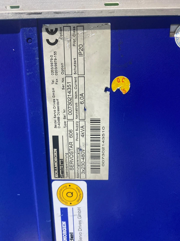 오리지널 서보 드라이버 S60600