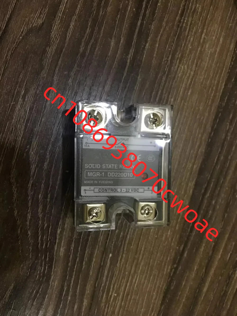 Mager 새 원본 단상 SSR 솔리드 스테이트 릴레이 10A 24V DC 제어 MGR-1 DD220D10