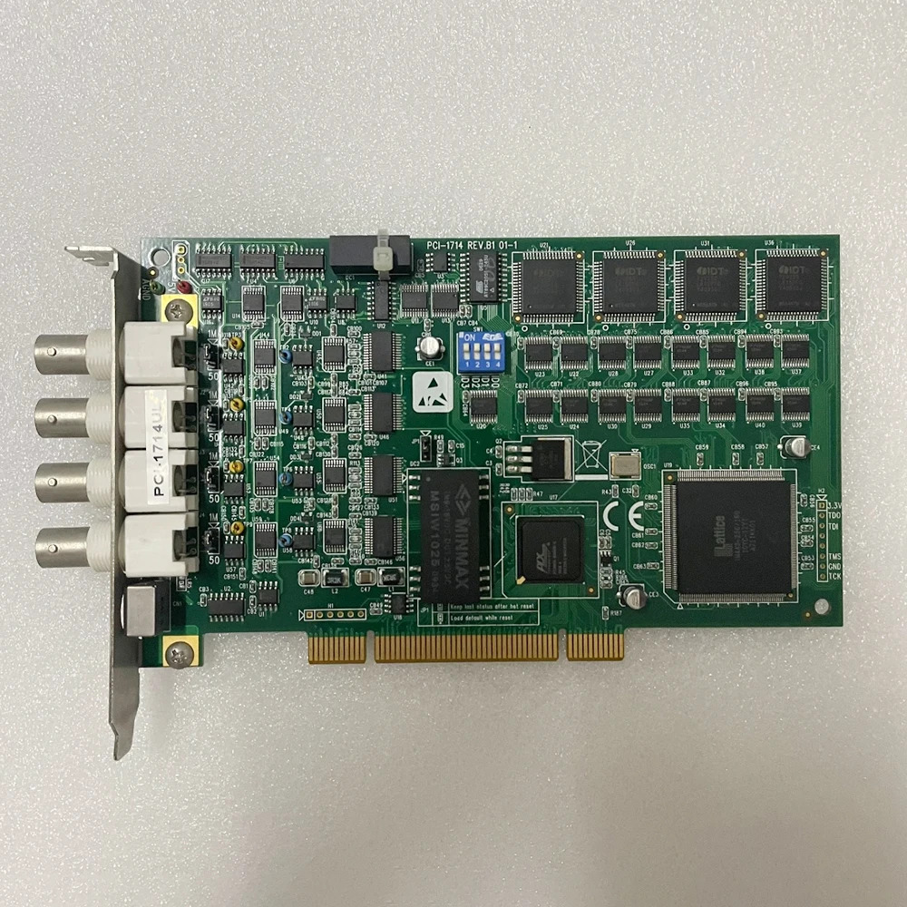 어드밴텍 10메가바이트 12비트 4채널 동시 아날로그 입력 캡처 카드 PCI-1714UL REV.B1용
