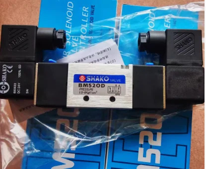 SHAKO 실린더 방향 밸브 솔레노이드 BM520-02/03/04-S 220V/24V/12V/110V/36V/24V BM520D 24V/220V BM530-02/03/04-D 2