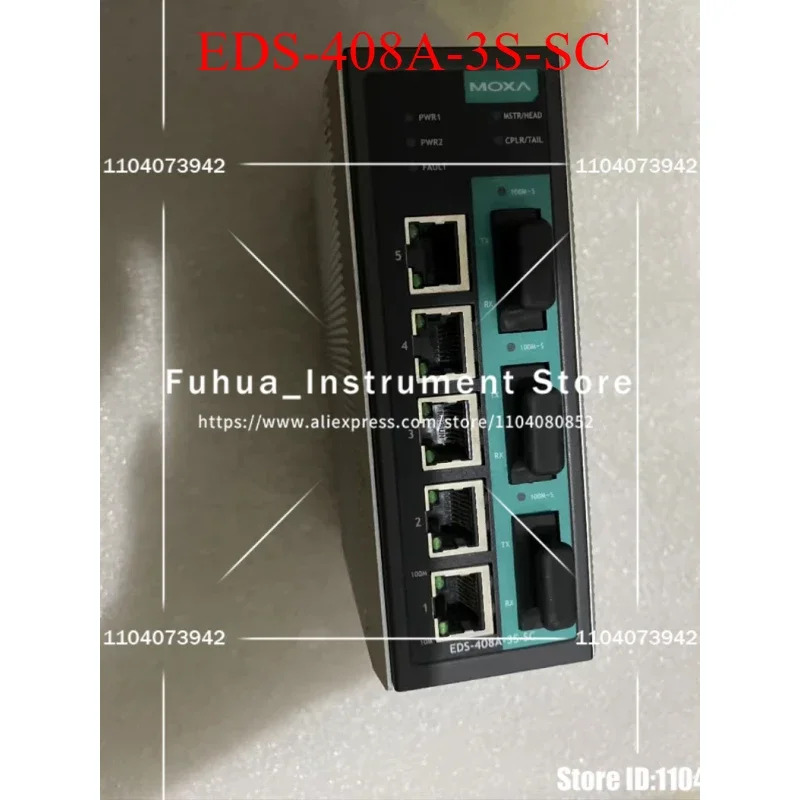 MOXA EDS-408A-3S-SC 산업네트워크 스위치