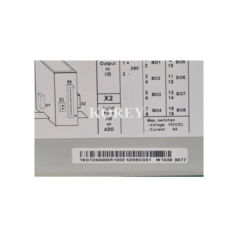 PLC 모듈 520BID01 1K 033200 R0001 520BOD01 033300 R1002 원본 주세요