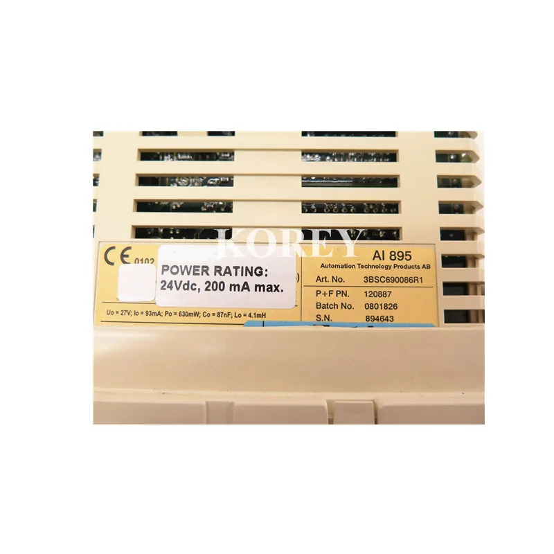 S800 PLC 모듈 AI895 3BSC 690086 R1 원본
