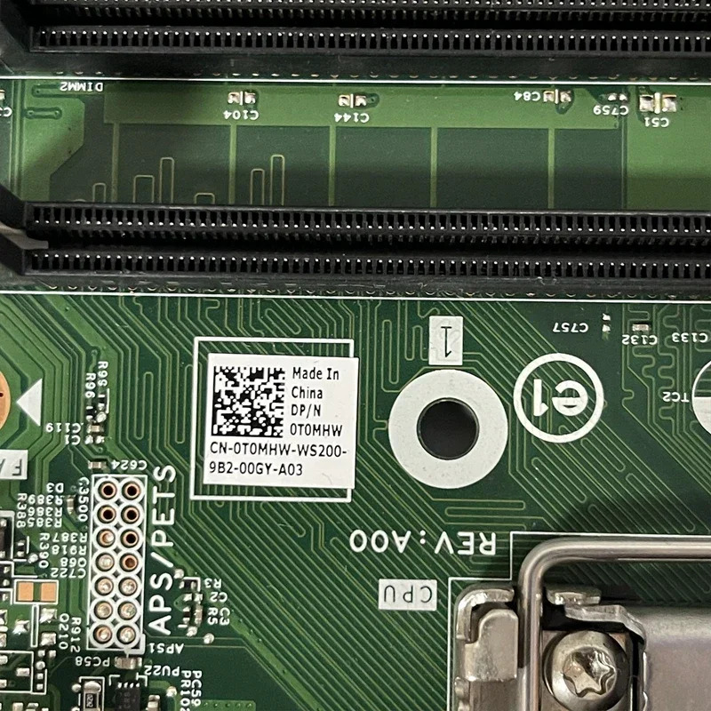17539-1 Dell Optiplex 3060 MT 마더보드CN-0T0MHW T0WMH 0T0WMH DDR4 메인보드 완전 작동 리퍼