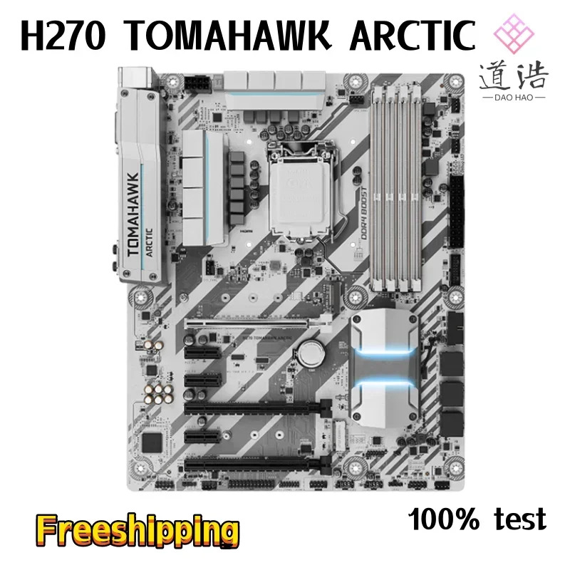 H270 TOMAHAWK ARCTIC 마더보드64GB M.2 HDMI LGA 1151 DDR4 메인보드 완전 작동 리퍼